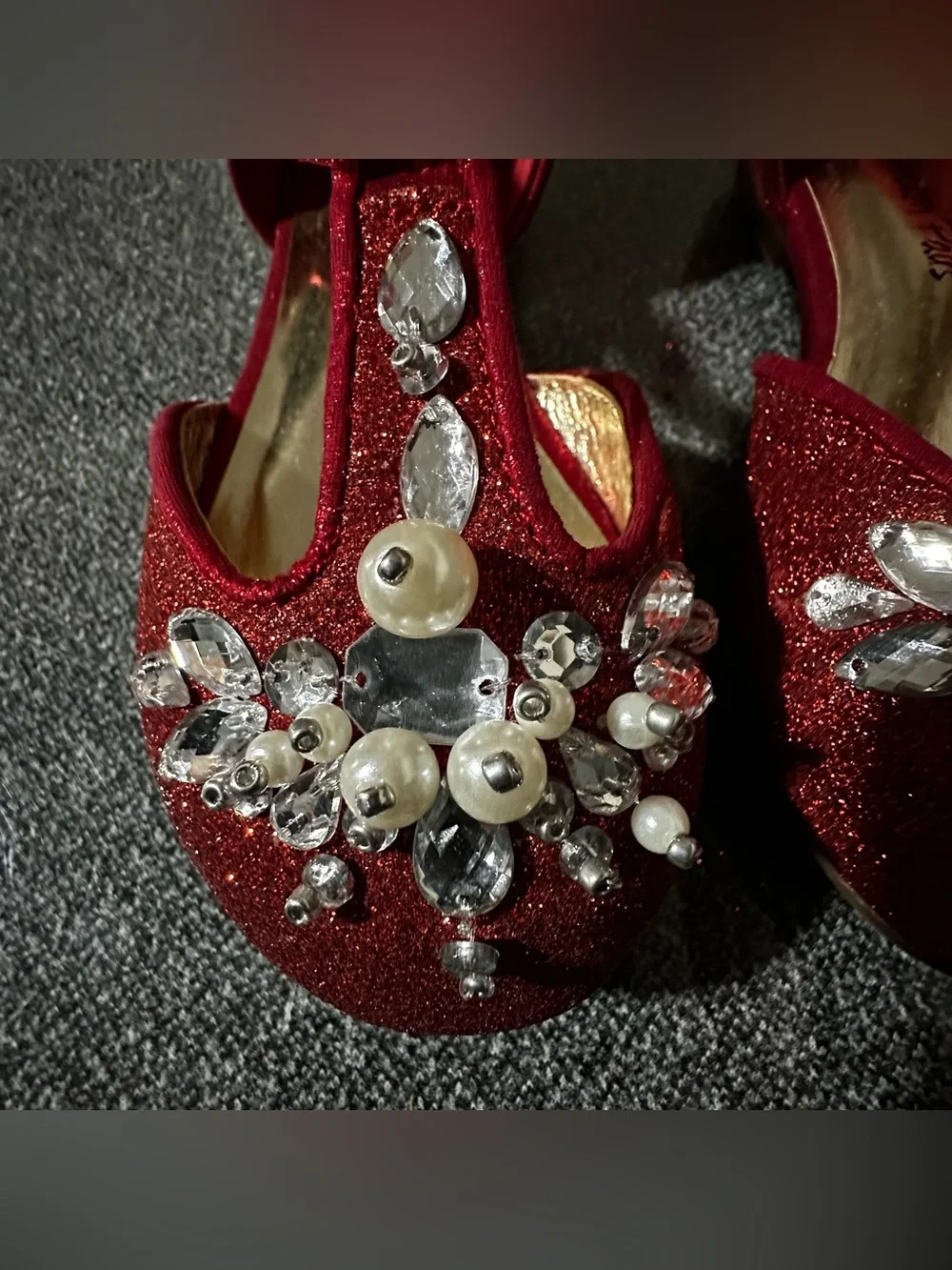 Toddler Red Dress Shoes Size 8